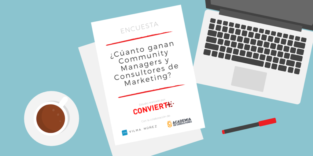 CUANTO ganan Community Managers y Consultores de Marketing