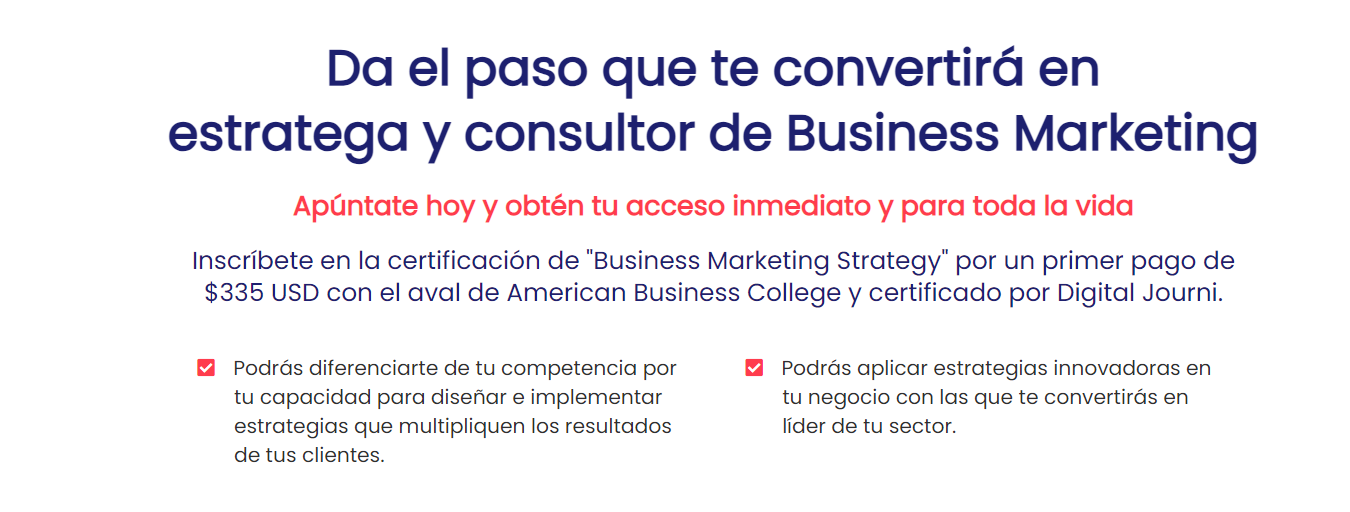 estrategia de marketing y negocios