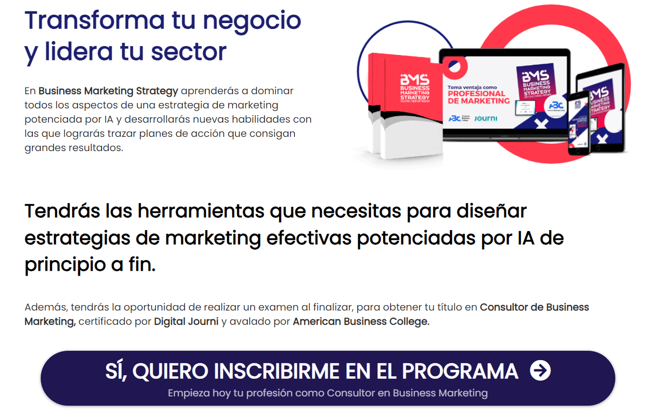 certificación en marketing 